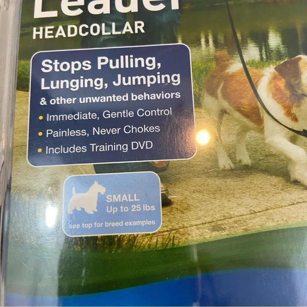 PetSafe Gentle Leader Head Collar Size Small up to 25 pounds‎ w/ Training DVD
